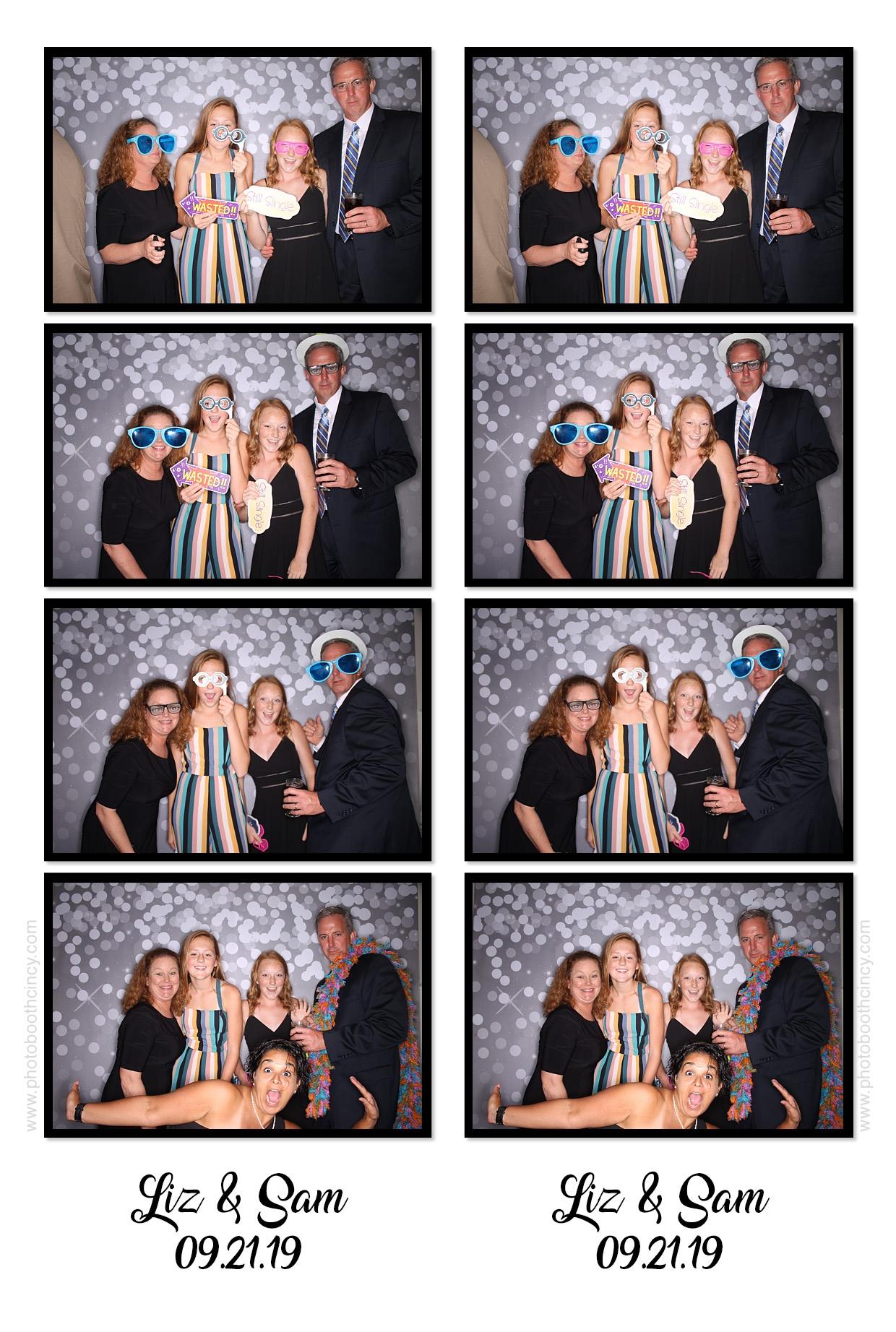 Liz and Sam's Wedding | View more photos from the event at gallery.photoboothcincy.com/u/PhotoBoothCincy/Liz-and-Sams-Wedding